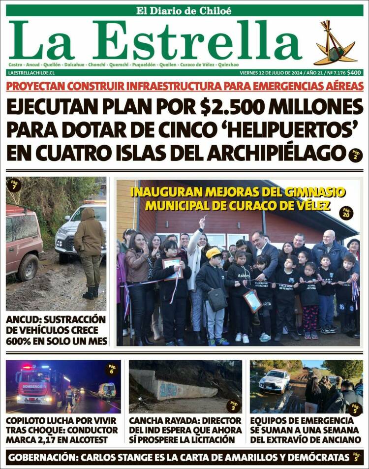 Portada de Estrella de Chiloé (Chile)