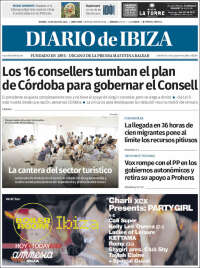 Portada de Diario de Ibiza (España)