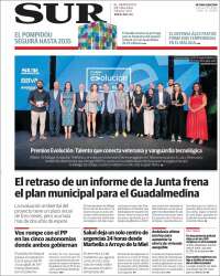 Portada de Diario el Sur (España)