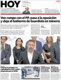 Portada de Hoy - Badajoz (España)