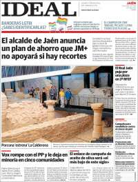 Portada de El Ideal de Jaén (España)