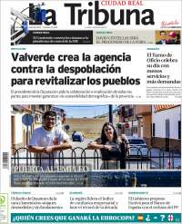 Portada de La Tribuna de Ciudad Real (España)