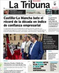 Portada de La Tribuna de Toledo (España)