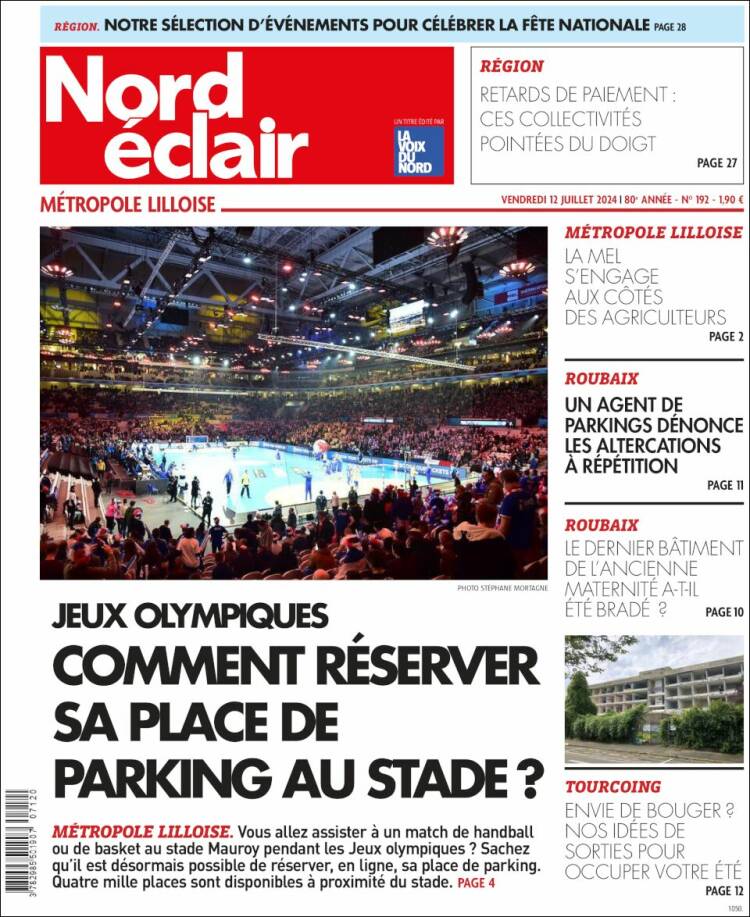 Portada de Nord Éclair (Francia)