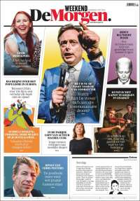 Portada de De Morgen (Belgique)