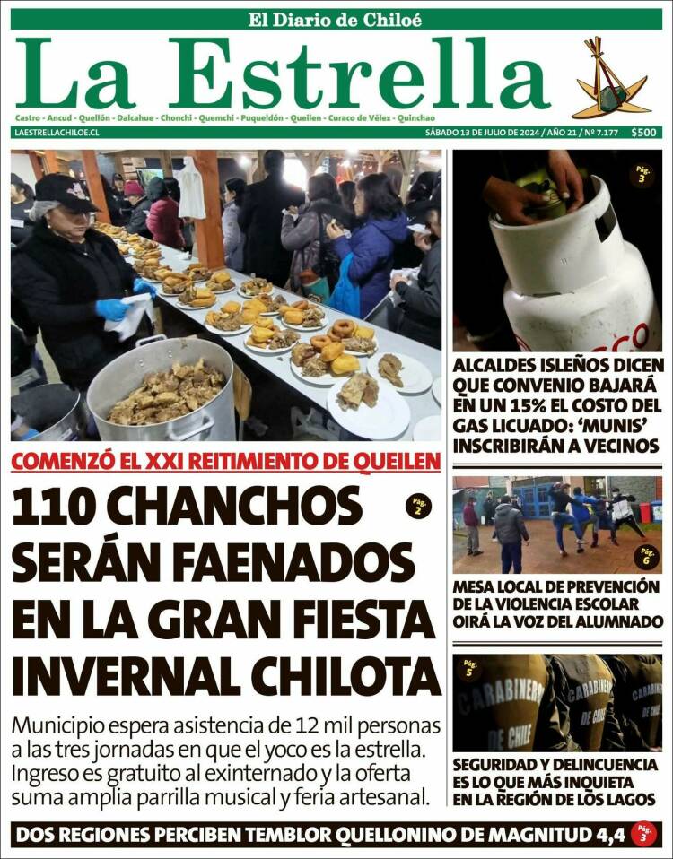 Portada de Estrella de Chiloé (Chile)