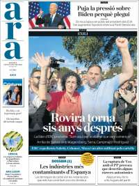 Portada de Ara (España)