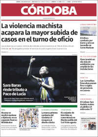 Portada de Diario de Córdoba (España)