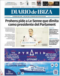 Portada de Diario de Ibiza (España)