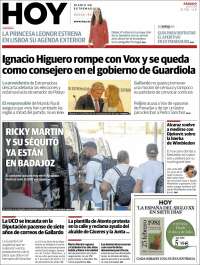 Portada de Hoy - Badajoz (España)