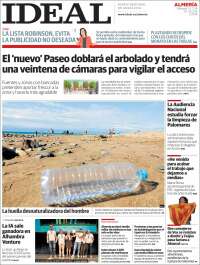 Portada de Ideal Almeria (España)