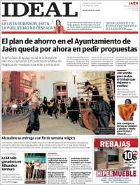 Portada de El Ideal de Jaén (España)