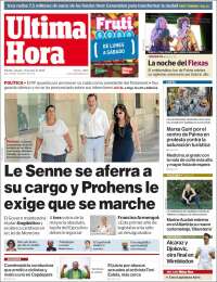 Portada de Última Hora (España)