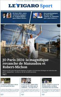 Portada de Le Figaro Sport (Francia)