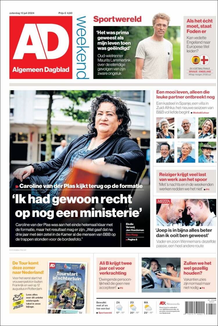 Portada de AD (Pa&iacute;ses Bajos)