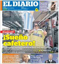 Portada de El Diario NY (USA)