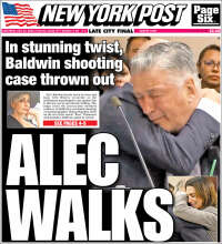 Portada de New York Post (USA)