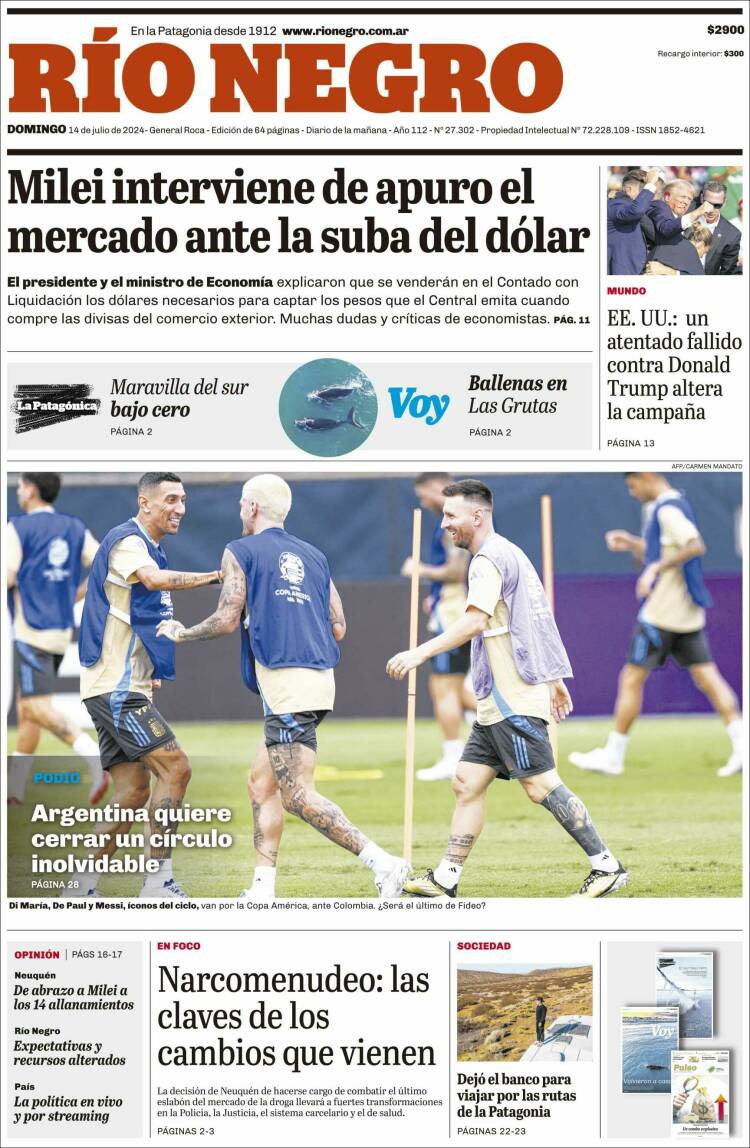 Portada de Rio Negro (Argentina)