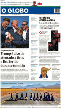 Portada de O Globo (Brasil)