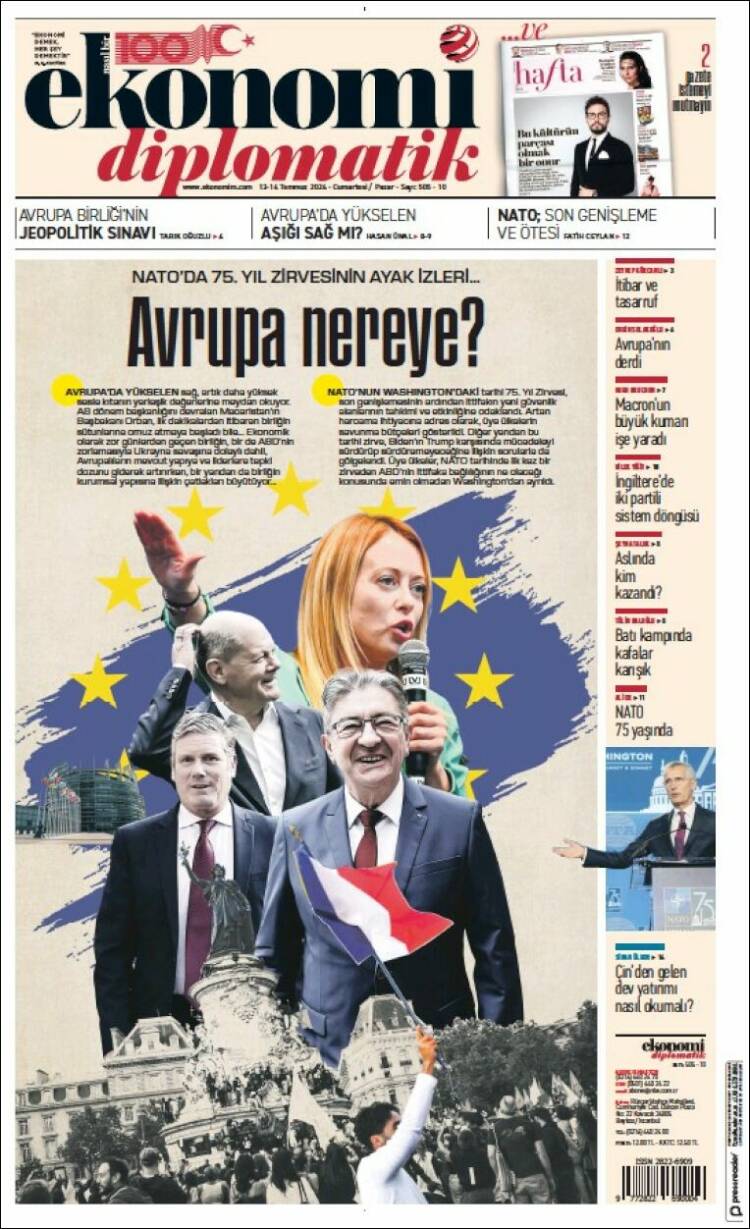 Portada de Dünya (Turqu&iacute;a)