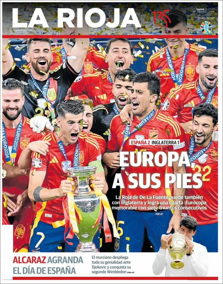 Portada de La Rioja (España)