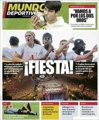 Portada de El Mundo Deportivo (España)