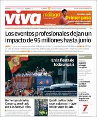 Portada de Viva Málaga (España)