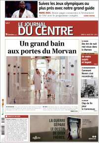Portada de Le Journal du Centre (Francia)