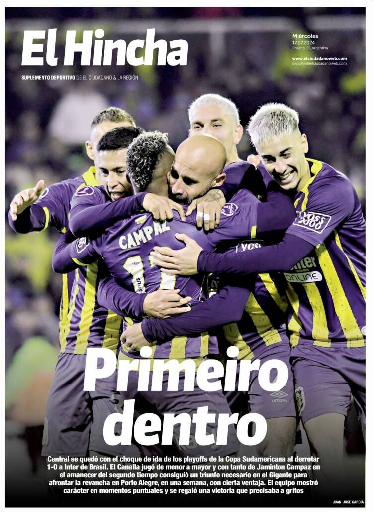 Portada de El Hincha (Argentina)