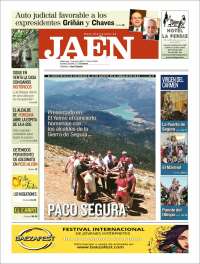 Portada de Diario Jaén (España)