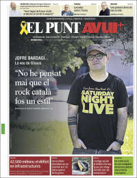 Portada de El Punt Avui - Girona (España)