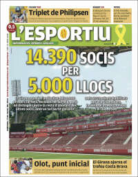 Portada de L'Esportiu : Girona (España)