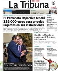 Portada de La Tribuna de Toledo (España)