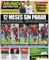 Portada de Mundo Deportivo Gipuzkoa (España)