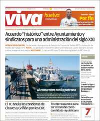 Portada de Viva Huelva (España)