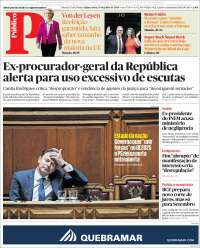 Portada de Público (Portugal)