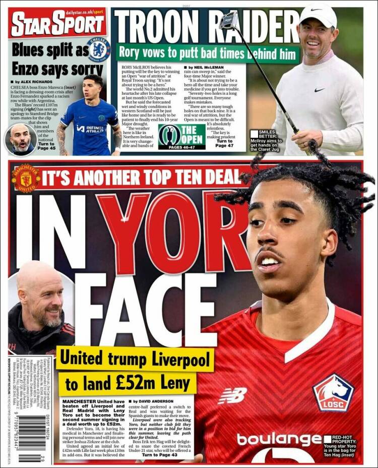 Portada de Star Sport (Reino Unido)