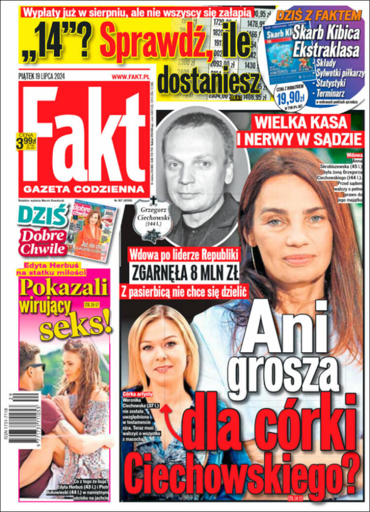 Portada de Fakt (Polonia)