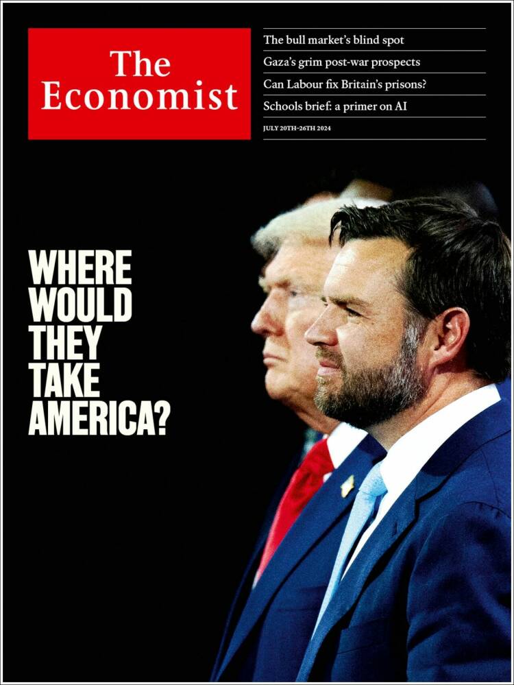 Portada de The Economist (Reino Unido)