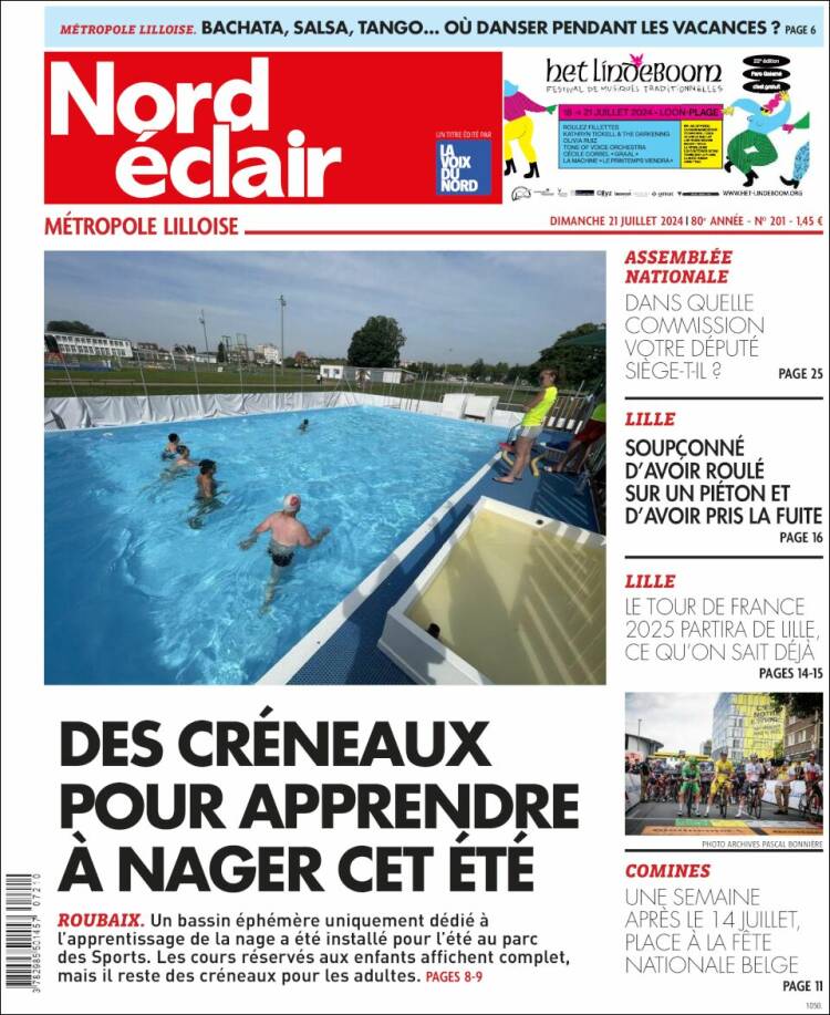 Portada de Nord Éclair (Francia)