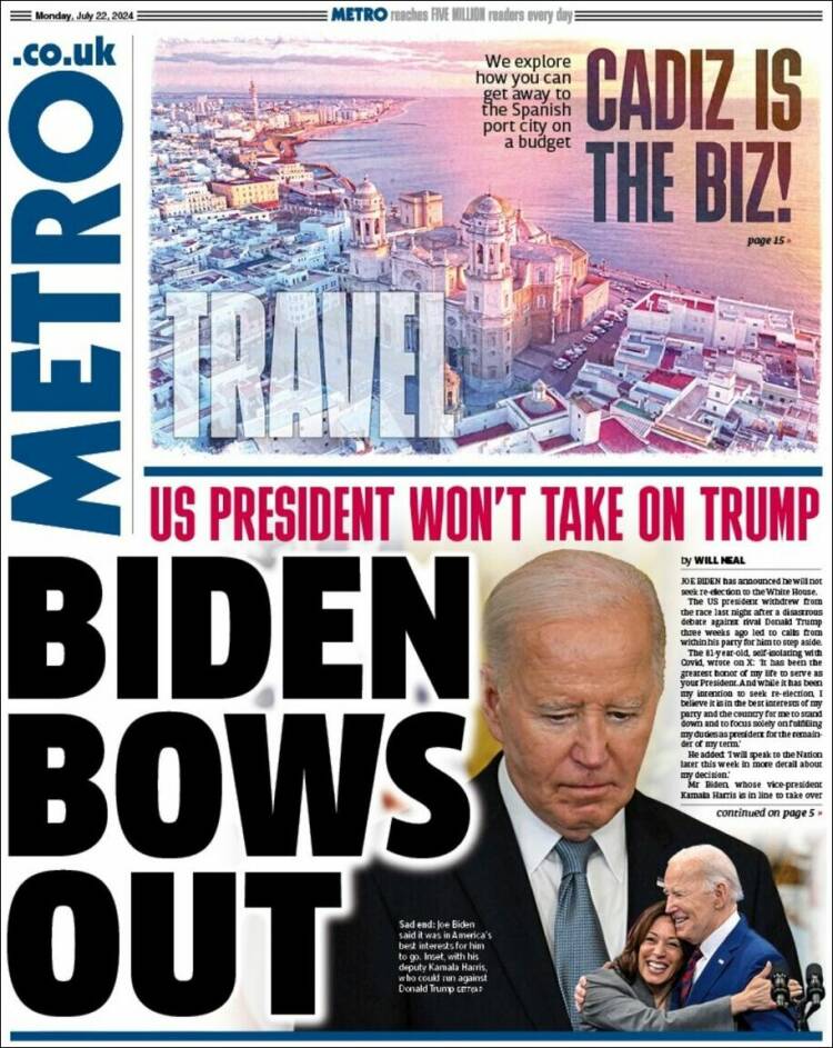 Portada de Metro (United Kingdom)