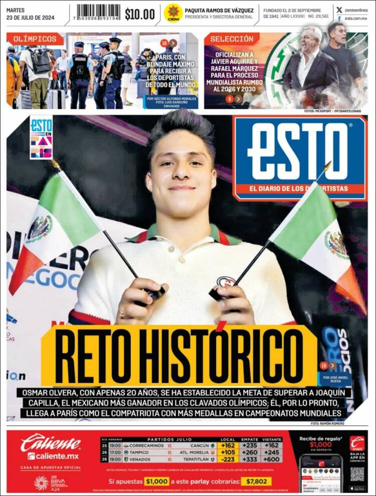 Portada de Esto (México)