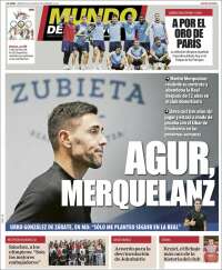 Portada de Mundo Deportivo Gipuzkoa (España)