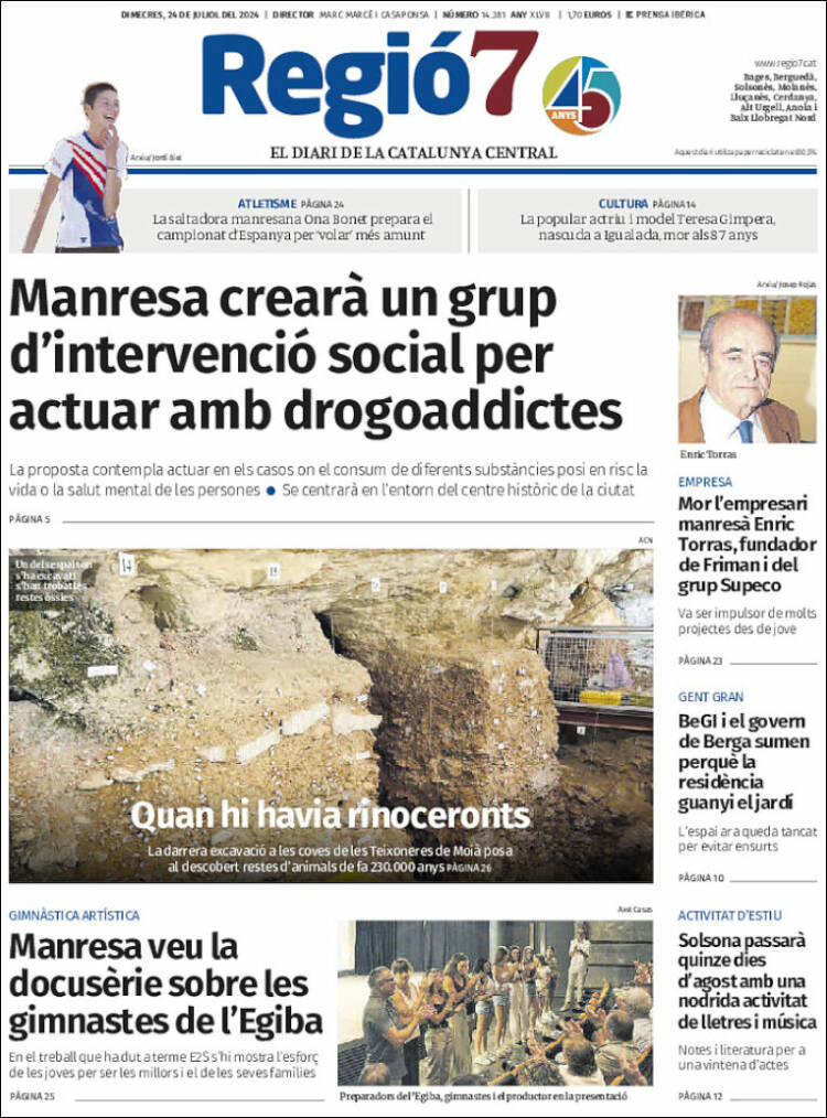 Portada de Regio7 (España)