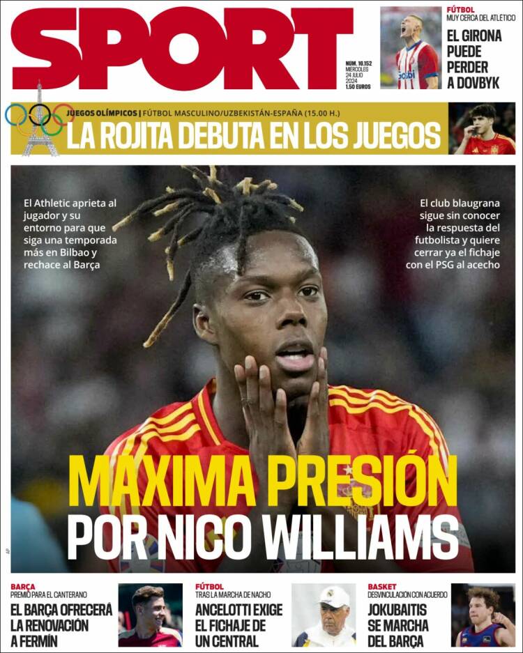 Portada de Sport (España)