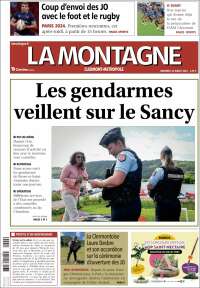 Portada de La Montagne (Francia)