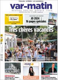 Portada de Var-Matin (Francia)