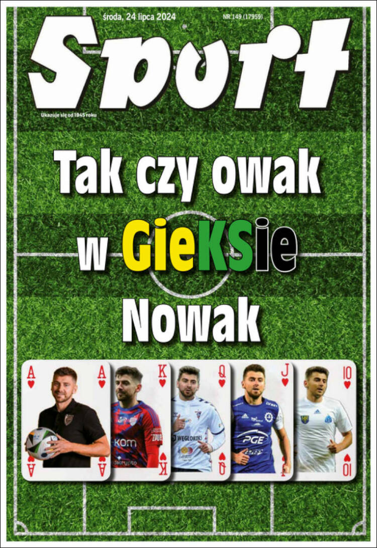 Portada de Katowicki Sport (Polonia)
