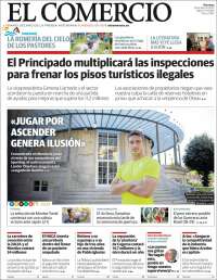 Portada de El Comercio - Gijón (Spain)