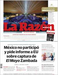 Portada de La Razón (México)